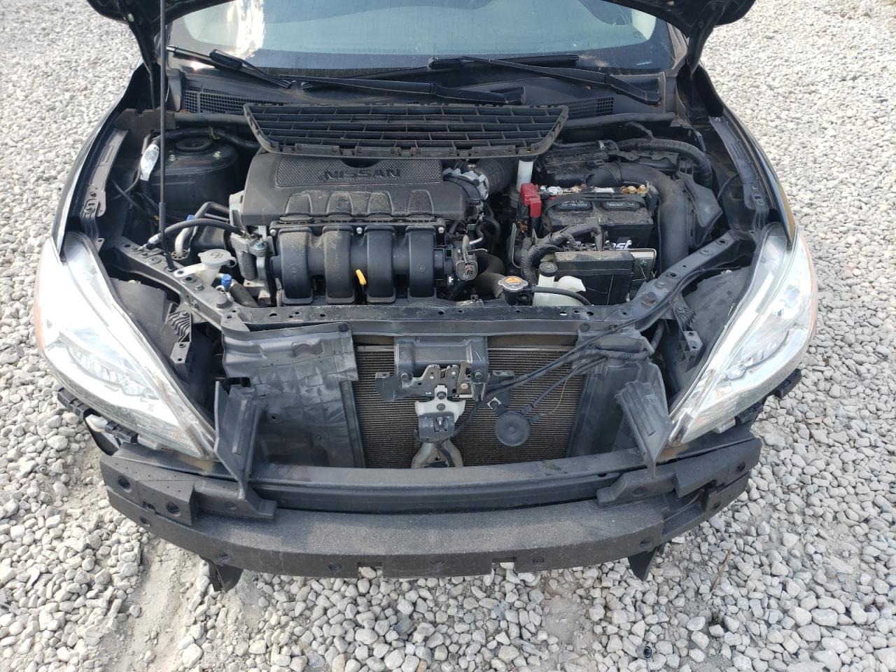 2015 Nissan Sentra VIN 3N1AB7AP2FL687631 Copart auction photo, front end / undercarriage damage thumbnail 11