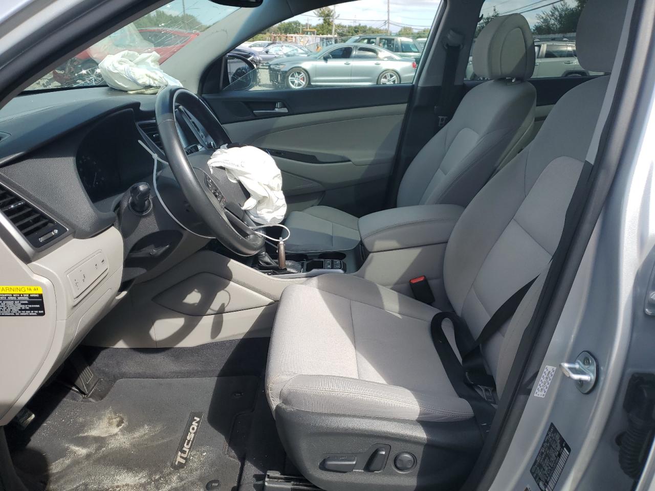 2018 Hyundai Tucson VIN KM8J3CA22JU814444 Copart auction photo, front end / minor dent/scratches damage thumbnail 7