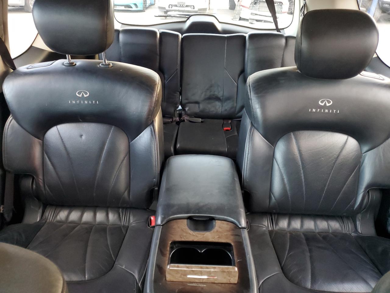2011 Infiniti QX56 VIN JN8AZ2NF7B9501084 Copart auction photo, front end damage thumbnail 10