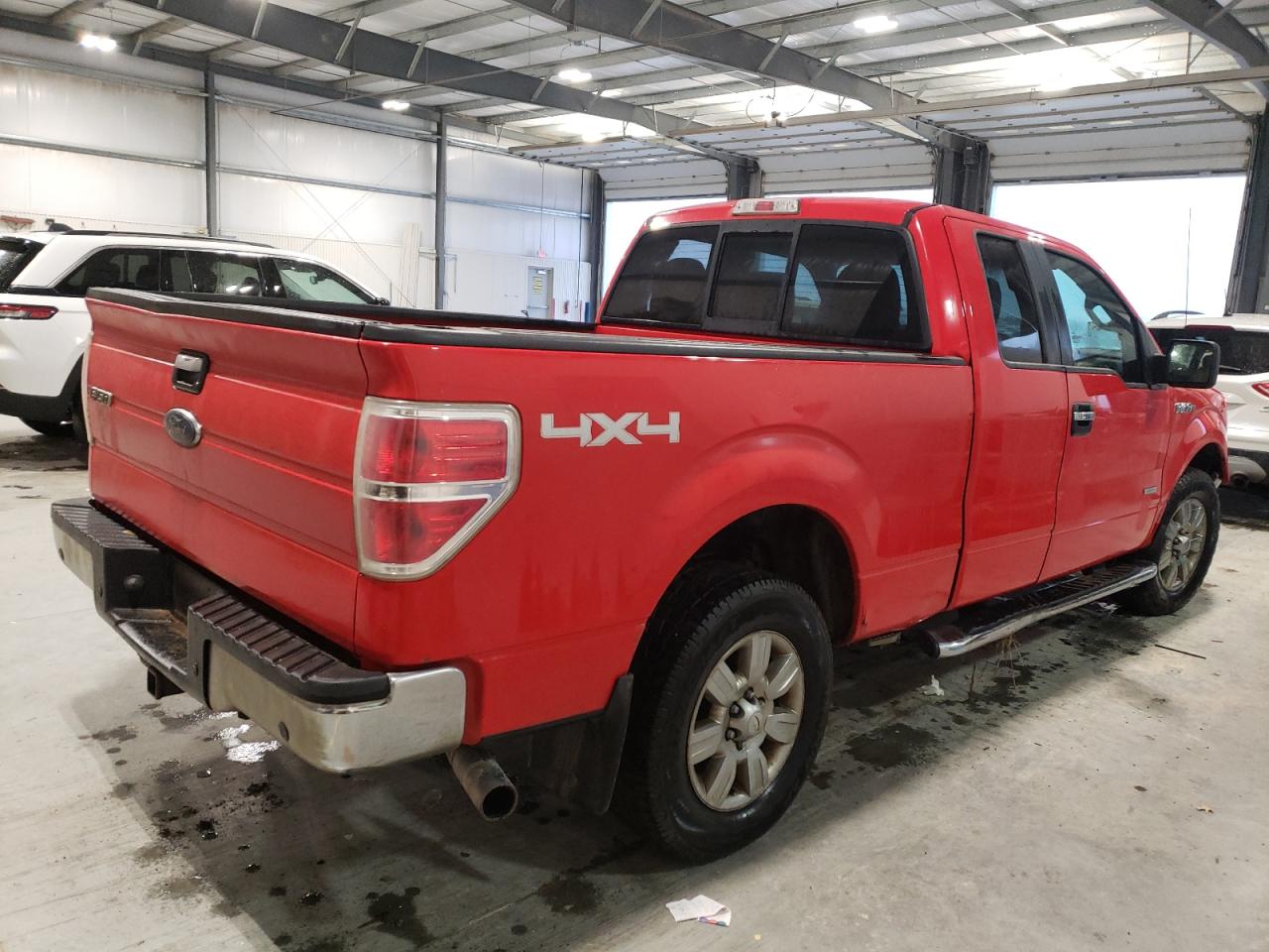 2012 Ford F-150 VIN 1FTFX1ET7CKE34150 Copart auction photo, front end / side damage thumbnail 3