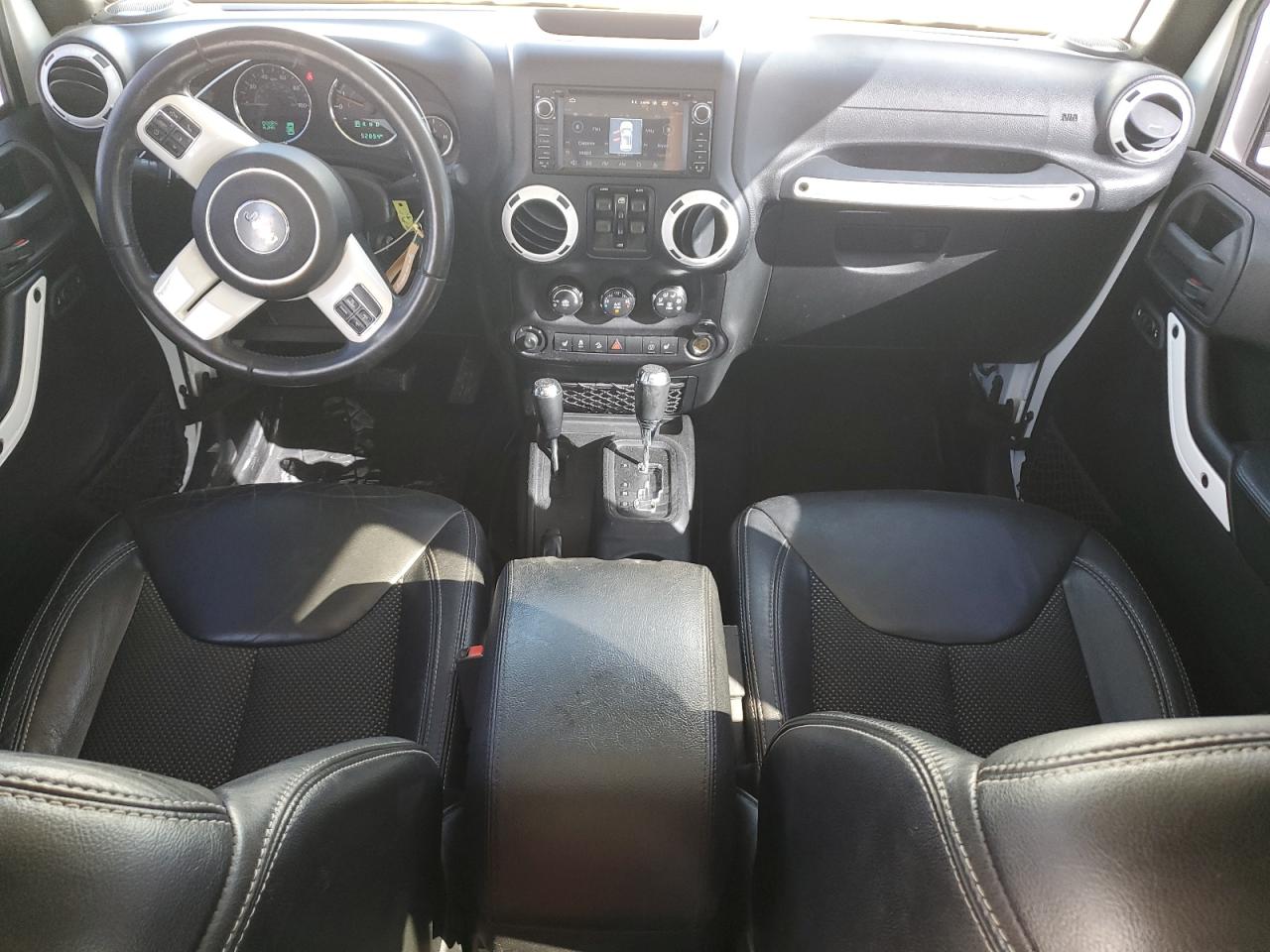 2015 Jeep Wrangler VIN 1C4BJWEG6FL614671 Copart auction photo, all over damage thumbnail 8