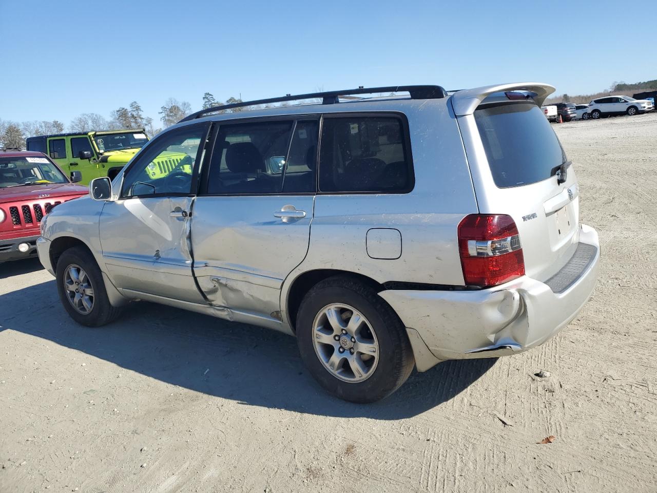 2006 Toyota Highlander VIN JTEDD21A460152084 Copart auction photo, all over damage thumbnail 2