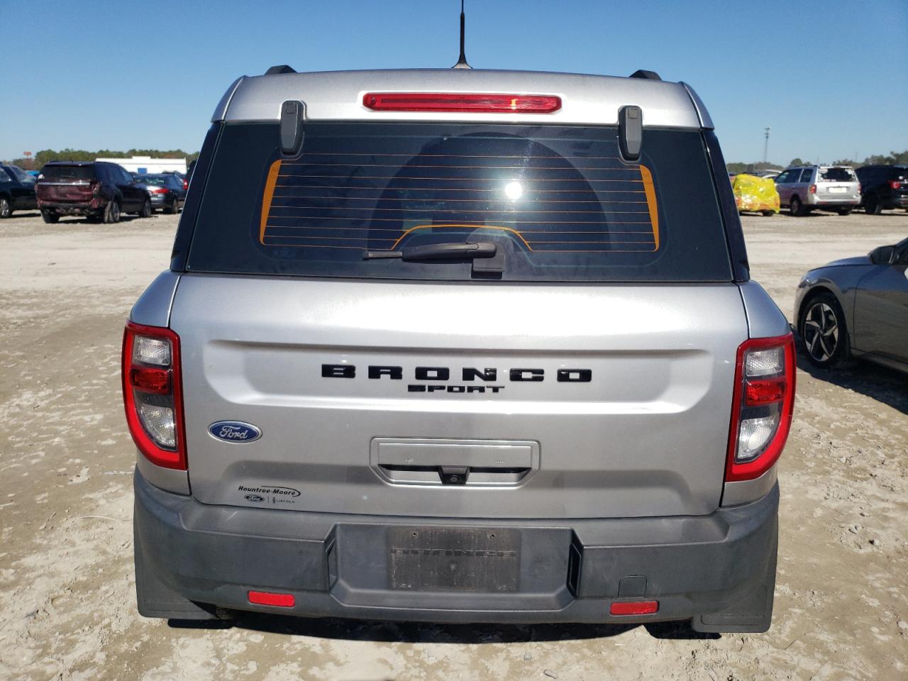 2021 Ford Bronco VIN 3FMCR9A65MRA24497 Copart auction photo, undercarriage / front end damage thumbnail 6