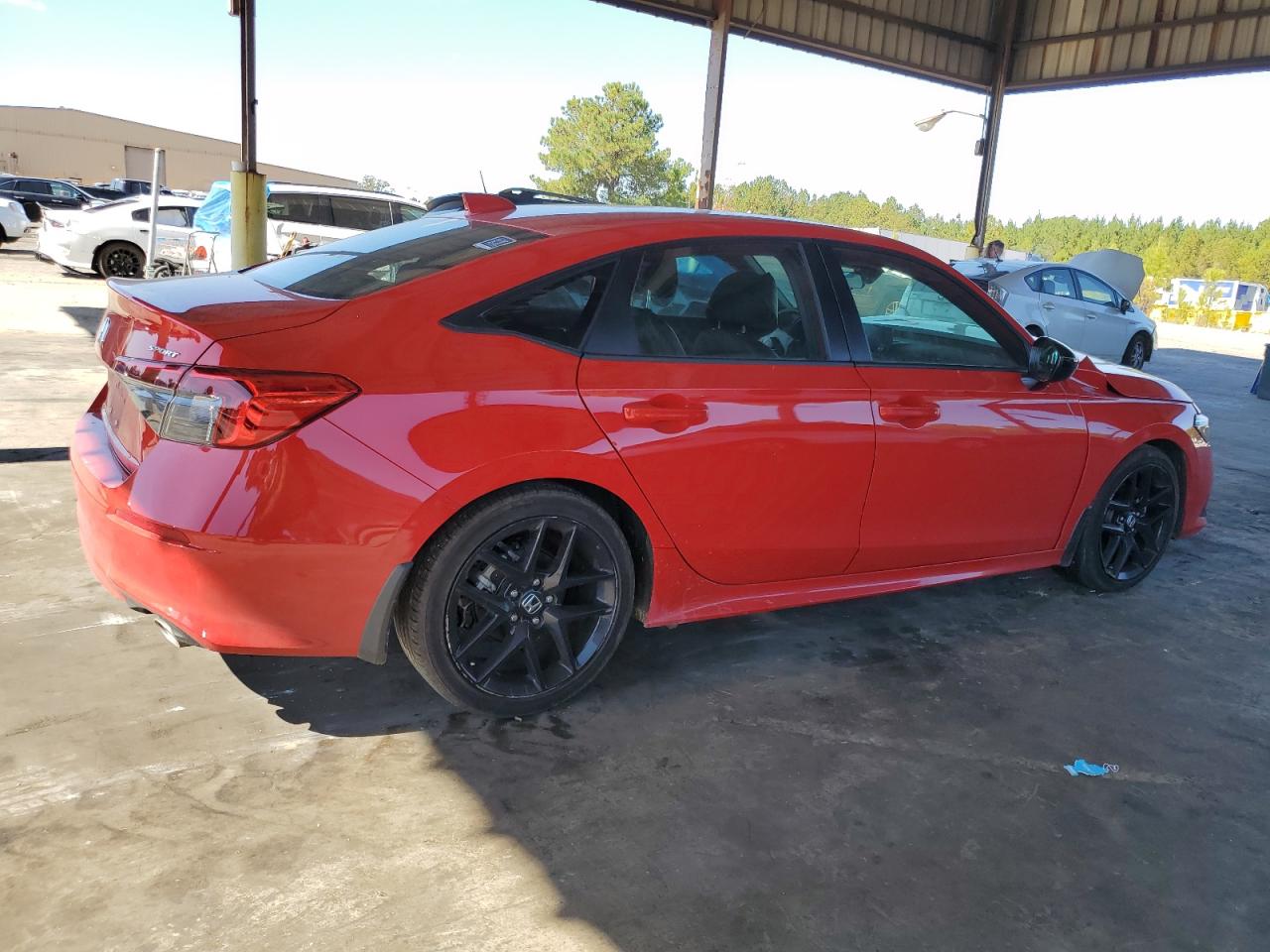 2024 Honda Civic VIN 2HGFE2F5XRH500428 Copart auction photo, front end damage thumbnail 3