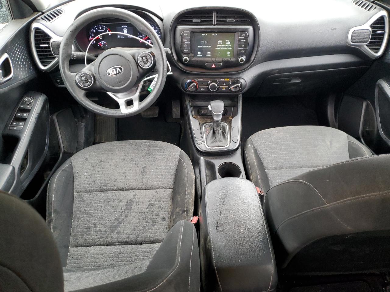 2021 KIA Soul VIN KNDJ23AU9M7778019 Copart auction photo, front end / rear end damage thumbnail 8