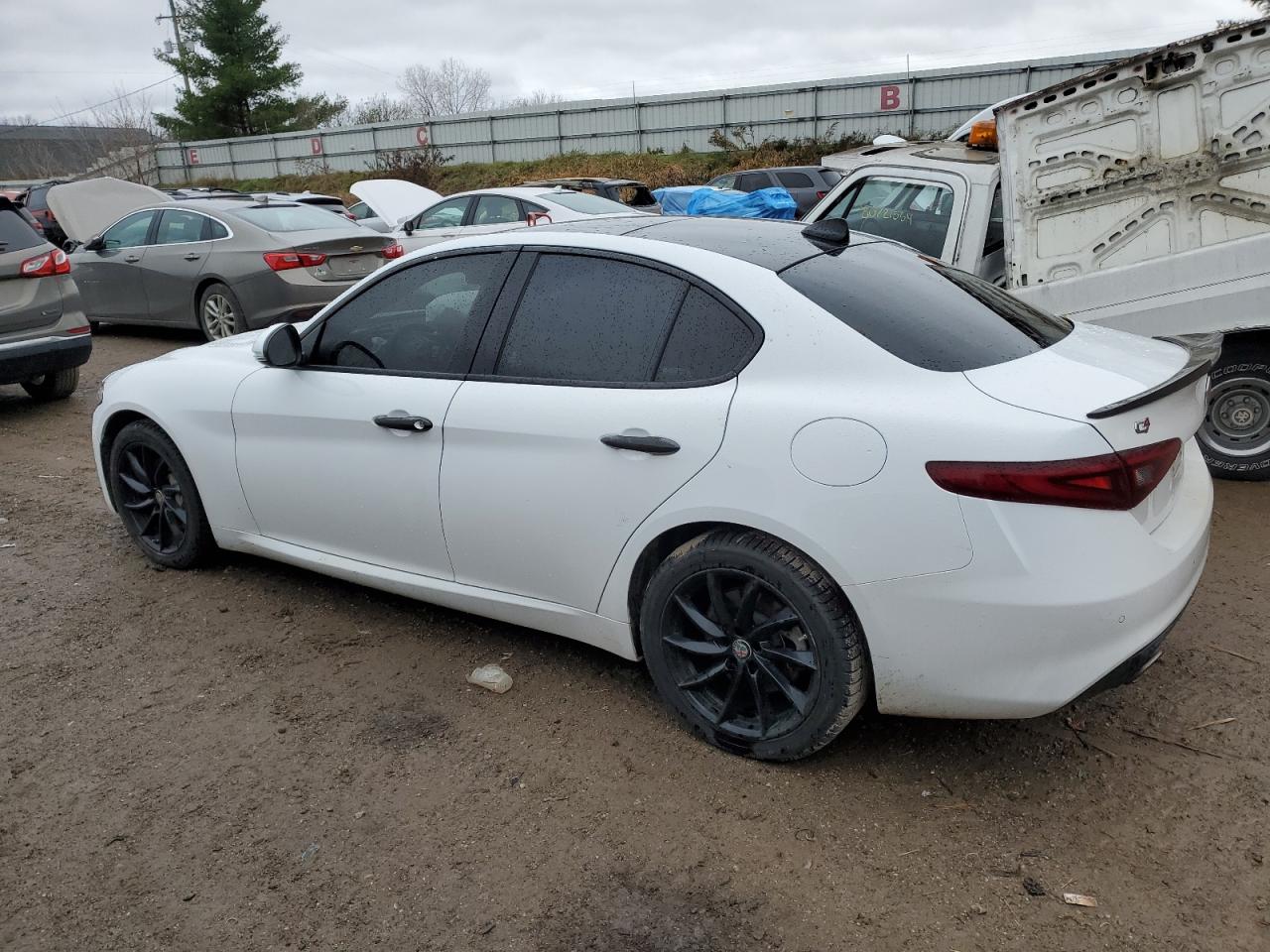 2020 Alfa Romeo Giulia VIN ZARFANAN5L7625929 Copart auction photo, front end / minor dent/scratches damage thumbnail 2