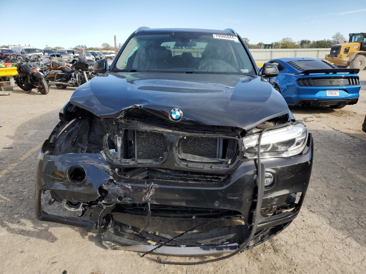 2015 BMW X5 VIN 5UXKR0C58F0K61597 Copart auction photo, front end damage thumbnail 5