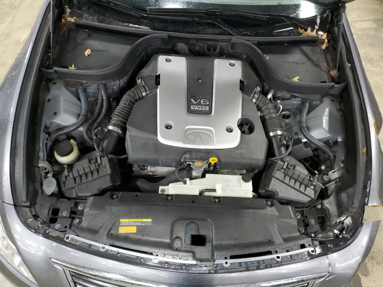 2012 Infiniti G VIN JN1CV6AR9CM674193 Copart auction photo, vandalism damage thumbnail 11