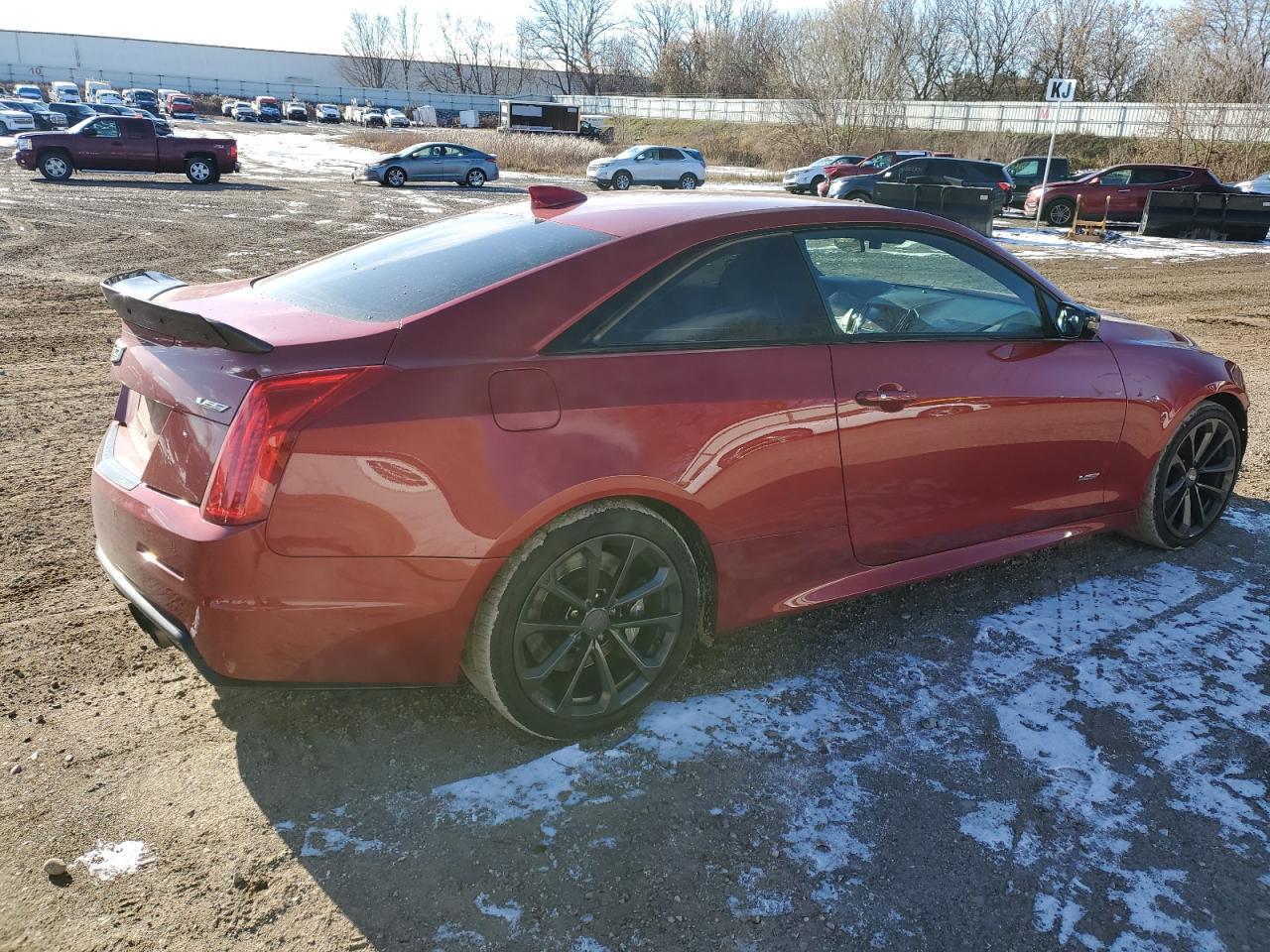 2016 Cadillac ATS VIN 1G6AN1RY8G0100588 Copart auction photo, front end / minor dent/scratches damage thumbnail 3