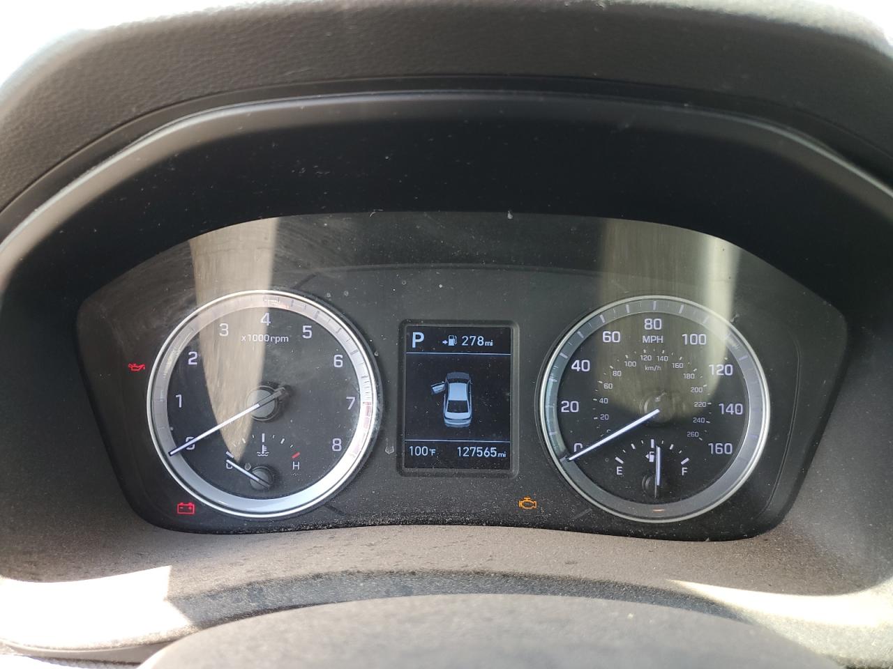 2018 Hyundai Sonata VIN 5NPE24AF1JH601724 Copart auction photo, water/flood / front end damage thumbnail 9