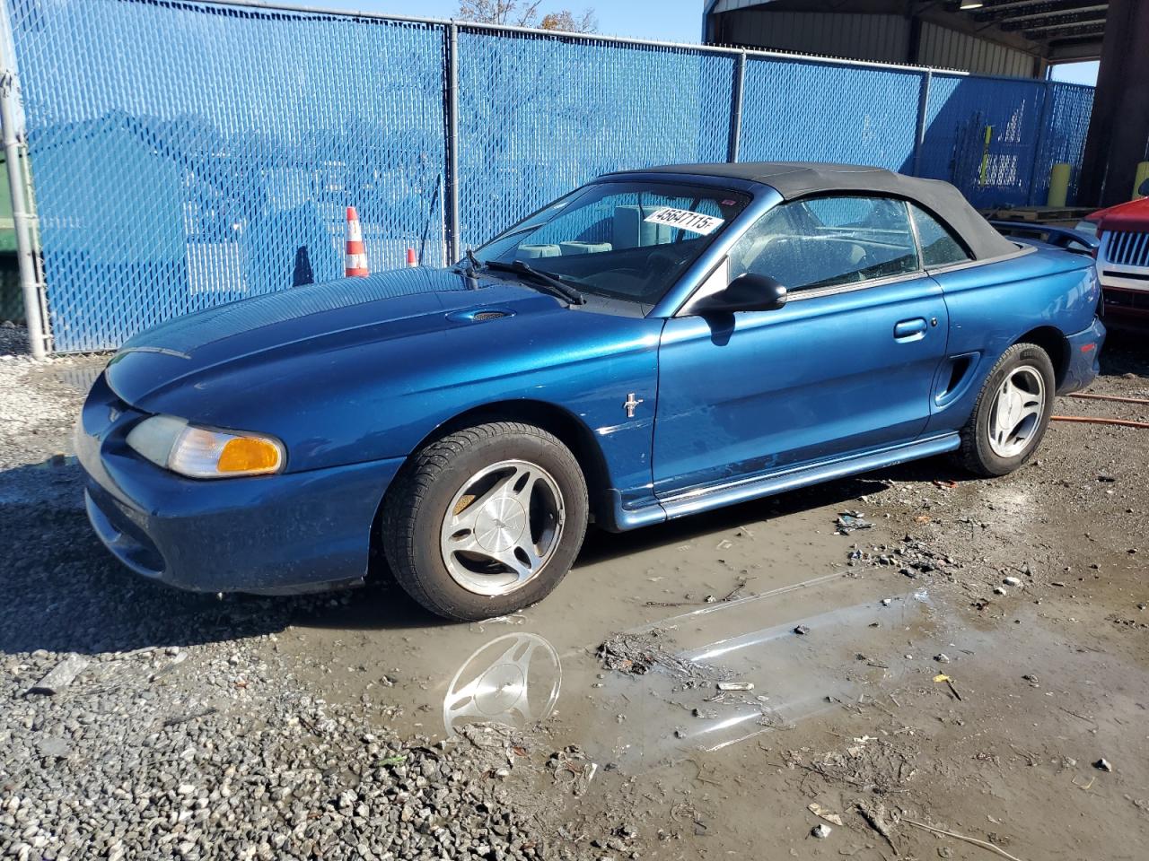 1998 Ford Mustang VIN 1FAFP4443WF161707