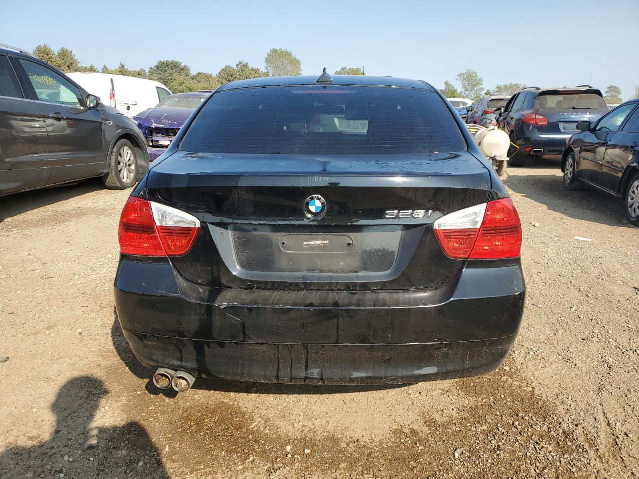 2008 BMW 3er VIN WBAVA37538NL19829 Copart auction photo, front end damage thumbnail 6