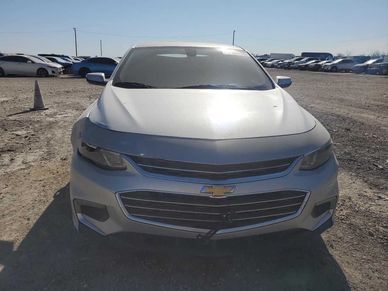 2017 Chevrolet Malibu VIN 1G1ZE5ST1HF157745 Copart auction photo, front end / rear end damage thumbnail 5