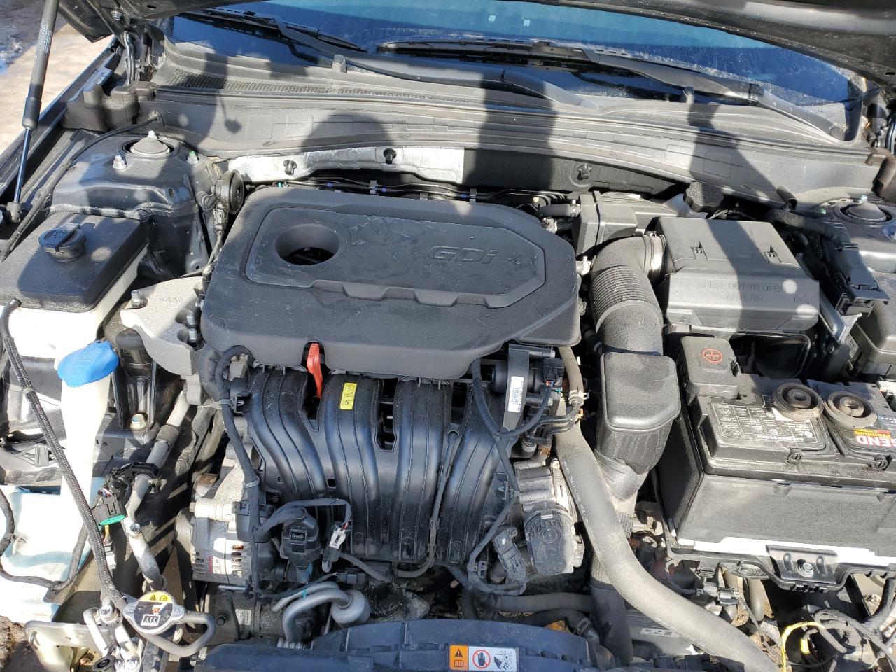 2018 KIA Optima VIN KNAGT4L35J5233134 Copart auction photo, front end damage thumbnail 11
