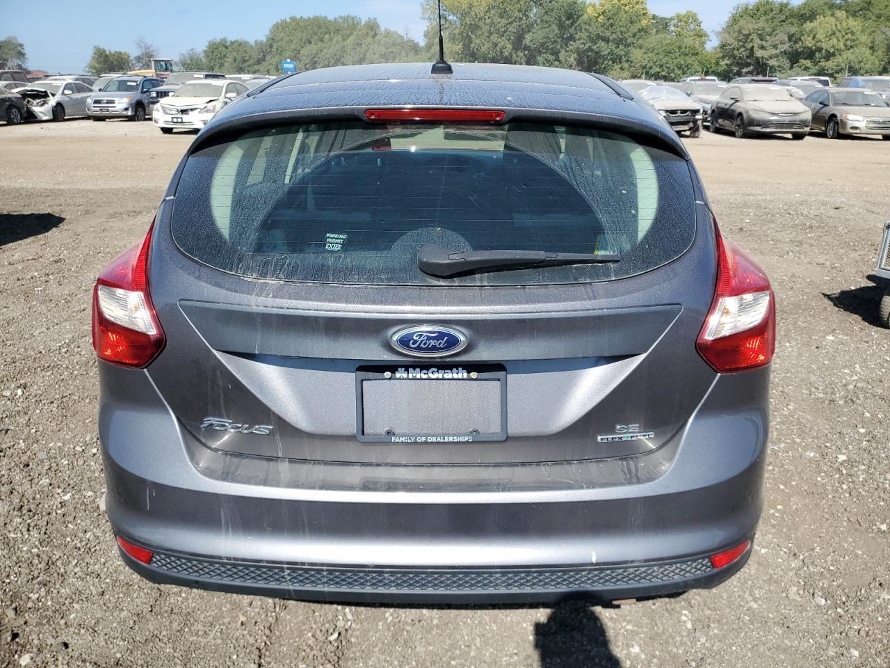 2012 Ford Focus VIN 1FAHP3K26CL463719 Copart auction photo, front end damage thumbnail 6
