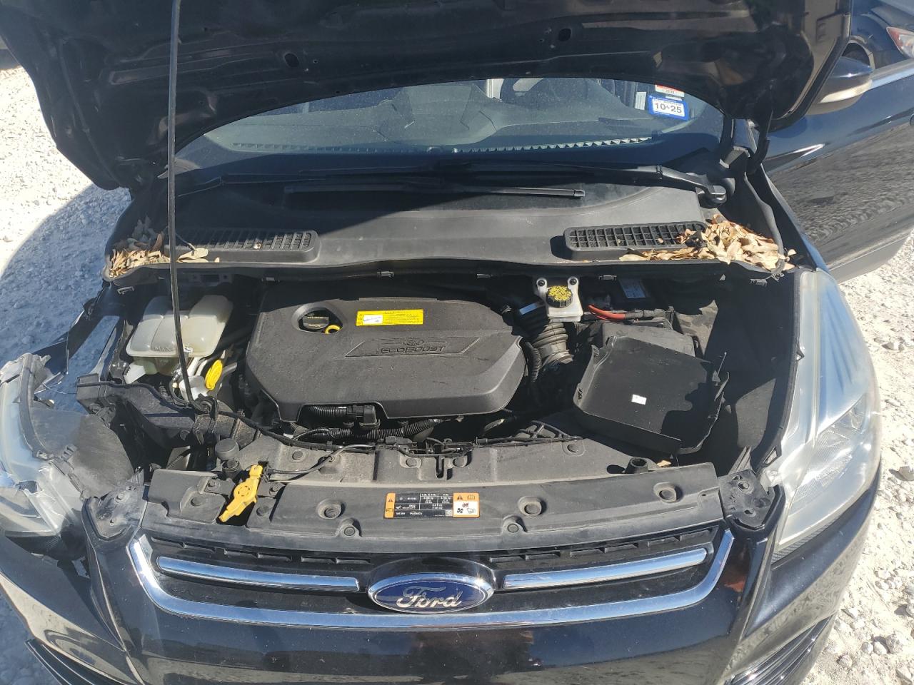 2016 Ford Escape VIN 1FMCU0JX0GUC03062 Copart auction photo, side / front end damage thumbnail 12