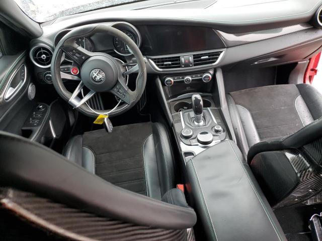 2019 Alfa Romeo Giulia VIN ZARFAMEV2K7604376 Copart auction photo, side damage thumbnail 8