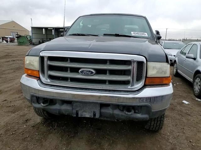 2000 Ford F250 VIN 1FTNW21F6YEC98099 Copart auction photo, side damage thumbnail 10