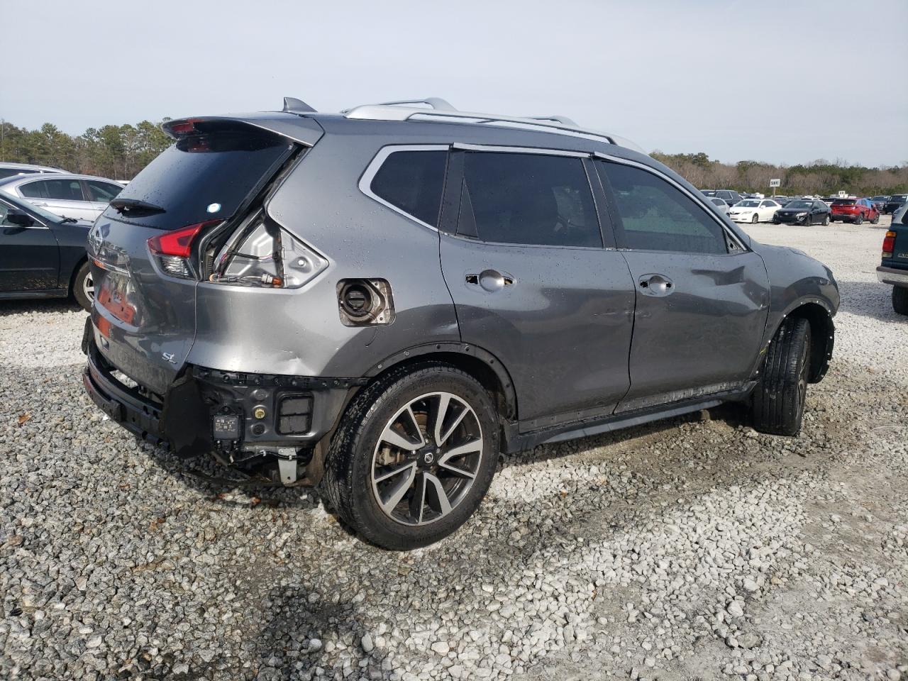 2018 Nissan Rogue VIN JN8AT2MT1JW456474 Copart auction photo, all over damage thumbnail 3