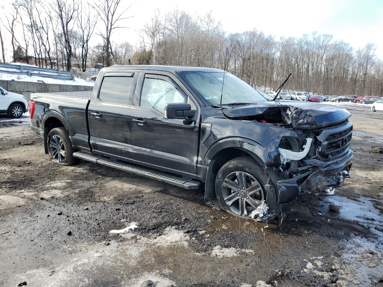 2022 Ford F-150 VIN 1FTFW1E84NFC09095 Copart auction photo, front end / minor dent/scratches damage thumbnail 4
