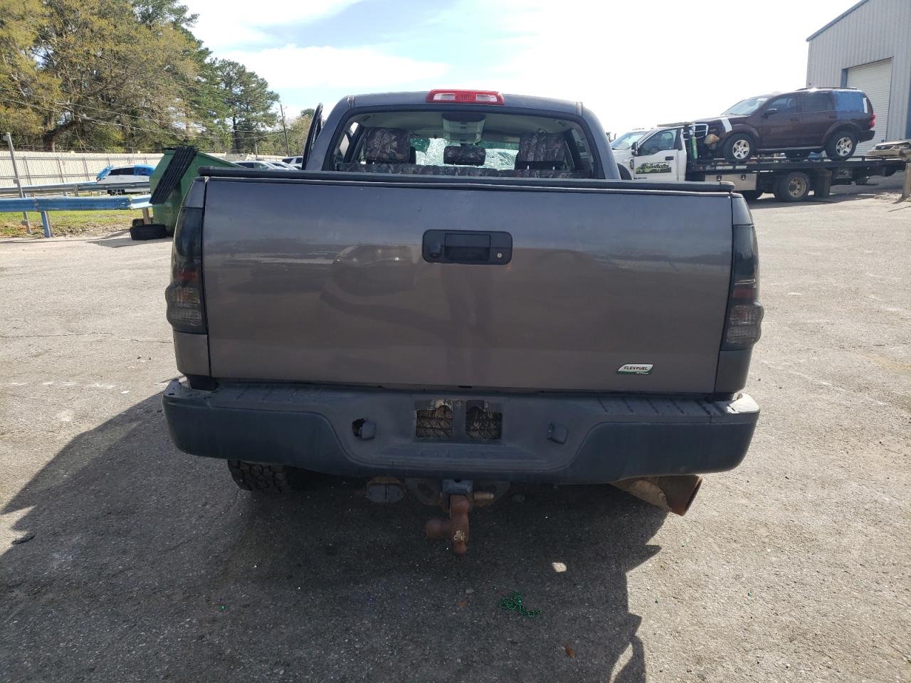 2013 Toyota Tundra VIN 5TFDW5F10DX284823 Copart auction photo, burn - engine / all over damage thumbnail 6