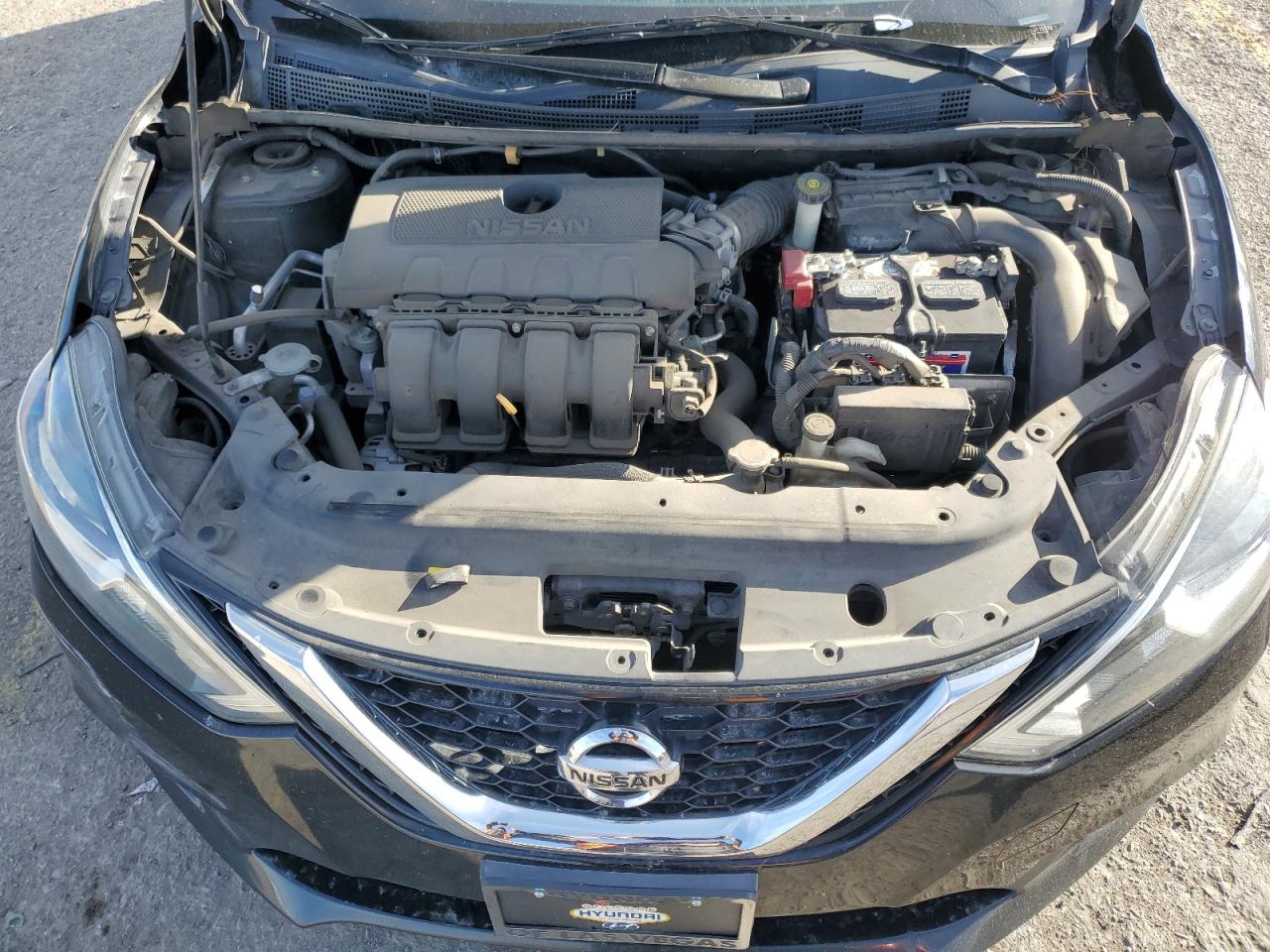 2016 Nissan Sentra VIN 3N1AB7AP6GL653340 Copart auction photo, vandalism damage thumbnail 12