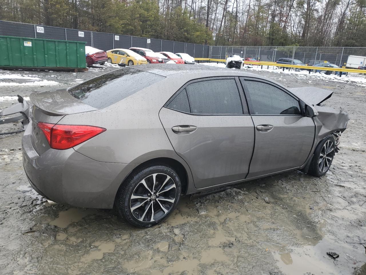 2018 Toyota Corolla VIN 2T1BURHE0JC115688 Copart auction photo, front end damage thumbnail 3