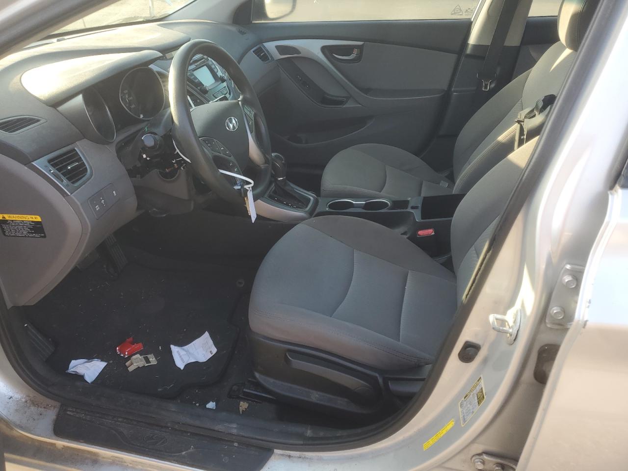 2015 Hyundai Elantra VIN 5NPDH4AE4FH611737 Copart auction photo, all over damage thumbnail 7