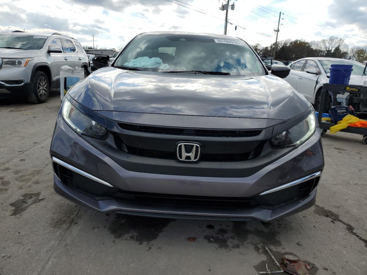 2019 Honda Civic VIN 2HGFC2F6XKH562206 Copart auction photo, undercarriage damage thumbnail 5