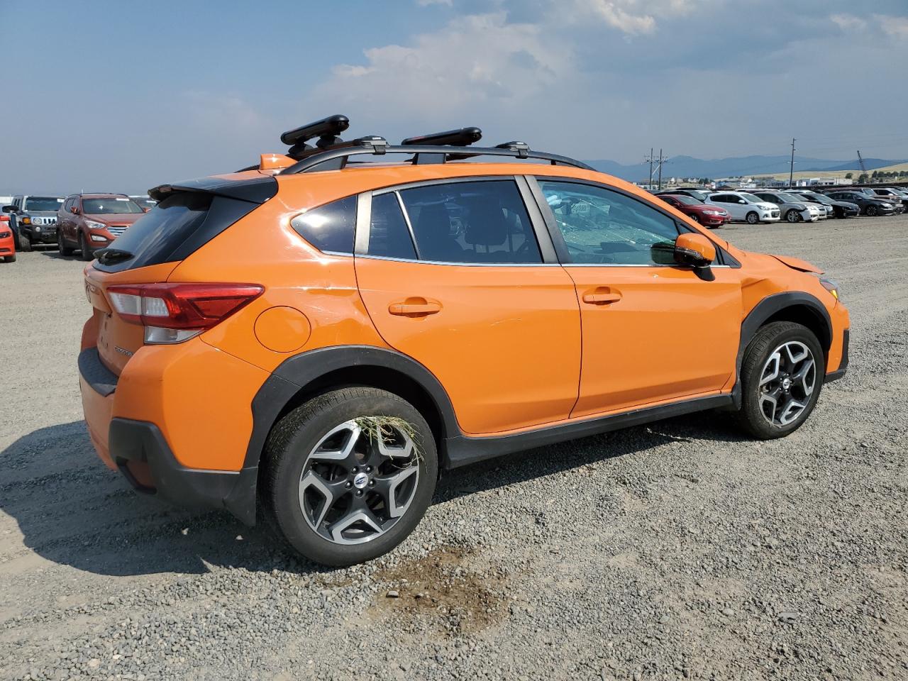 2018 Subaru XV VIN JF2GTAJC5JH257082 Copart auction photo, front end / all over damage thumbnail 3