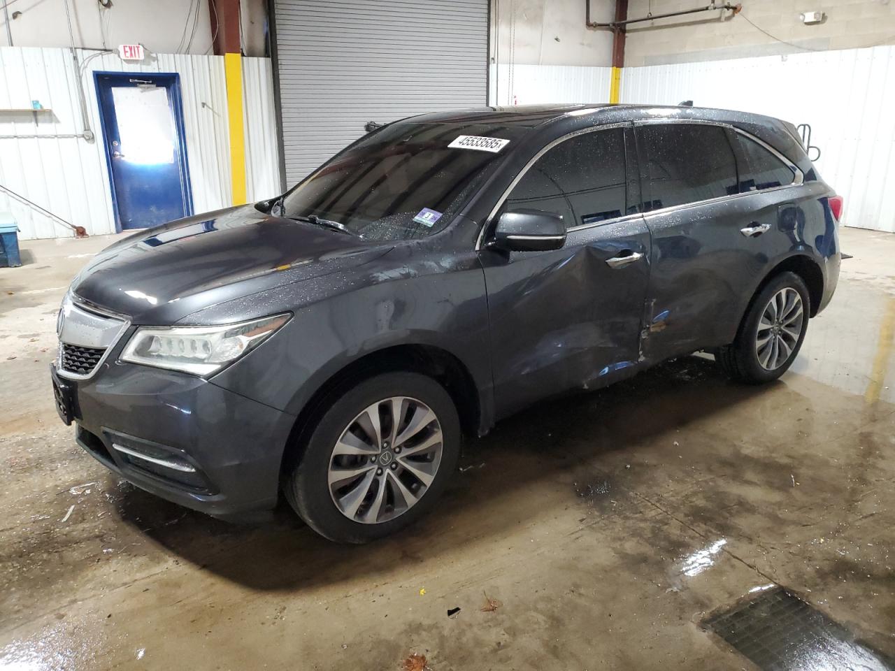 2016 Acura MDX VIN 5FRYD4H60GB057705