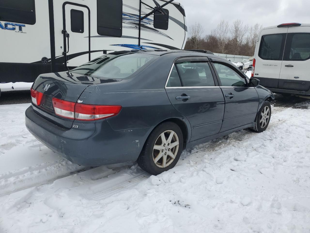 2004 Honda Accord VIN 1HGCM66584A013068 Copart auction photo, front end damage thumbnail 3
