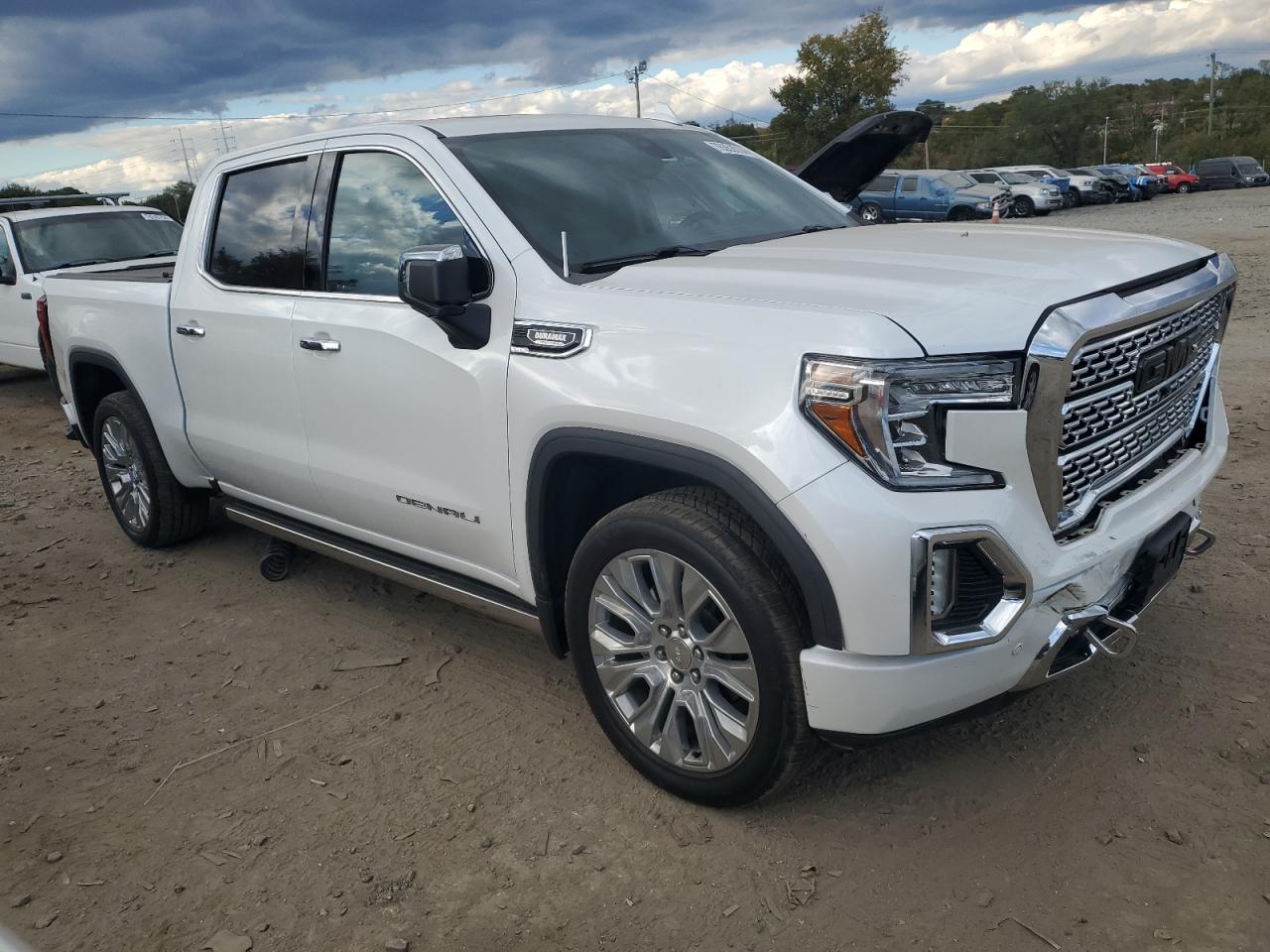 2021 GMC Sierra VIN 3GTU9FET4MG208056 Copart auction photo, front end damage thumbnail 4
