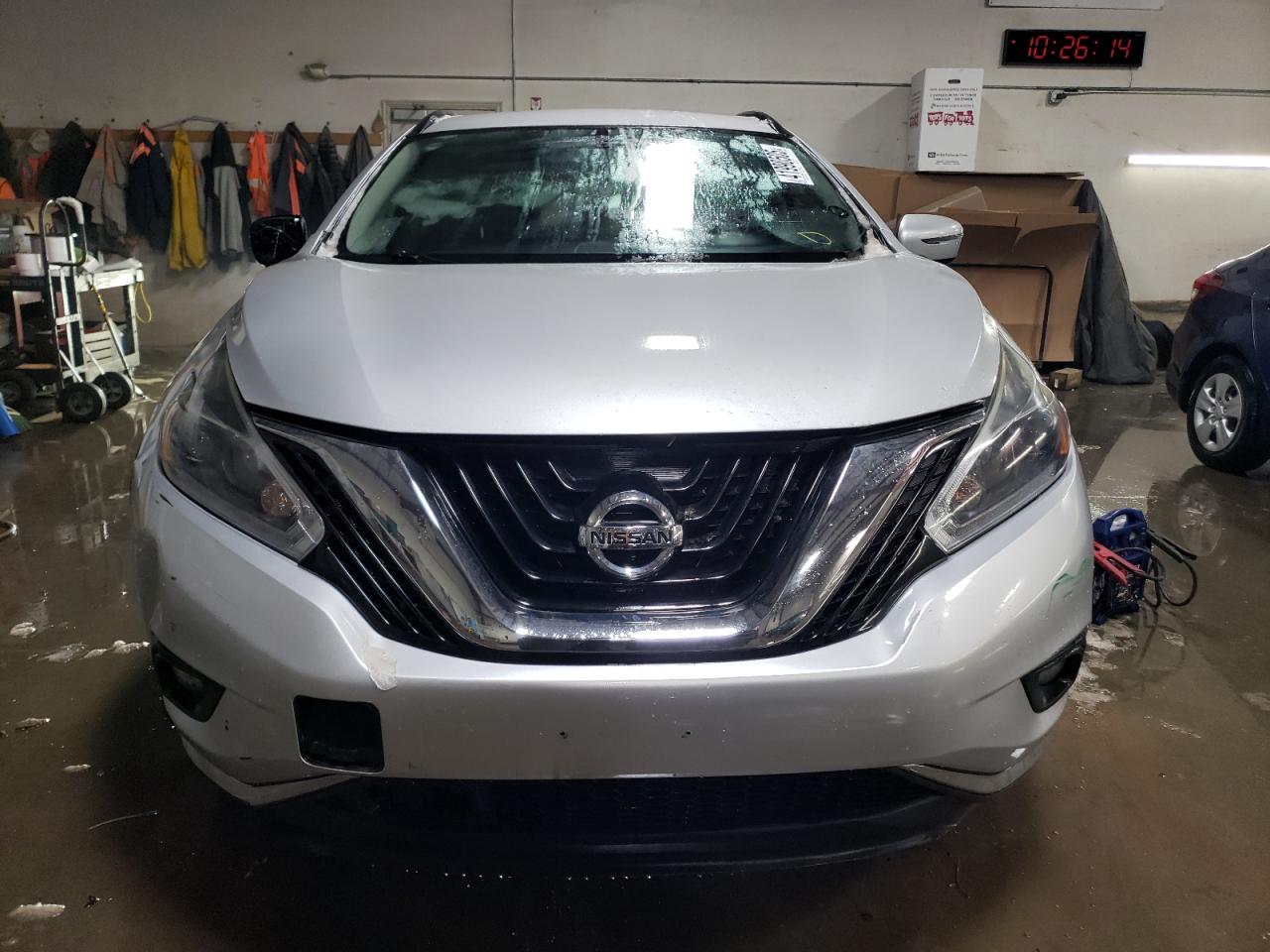 2018 Nissan Murano VIN 5N1AZ2MG1JN136182 Copart auction photo, side / rear end damage thumbnail 5