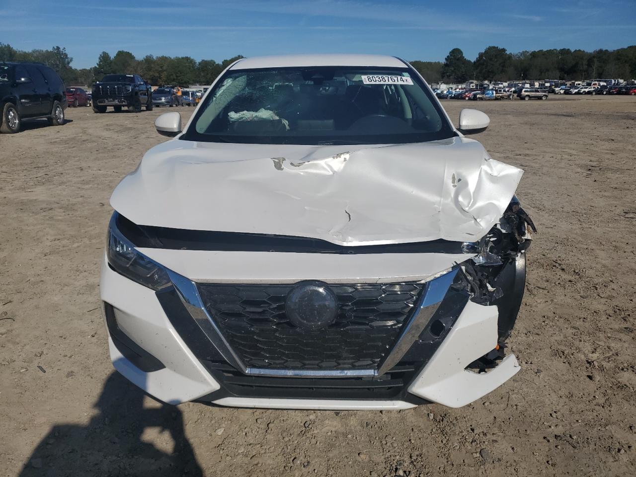 2021 Nissan Sentra VIN 3N1AB8CV5MY326959 Copart auction photo, front end / minor dent/scratches damage thumbnail 5