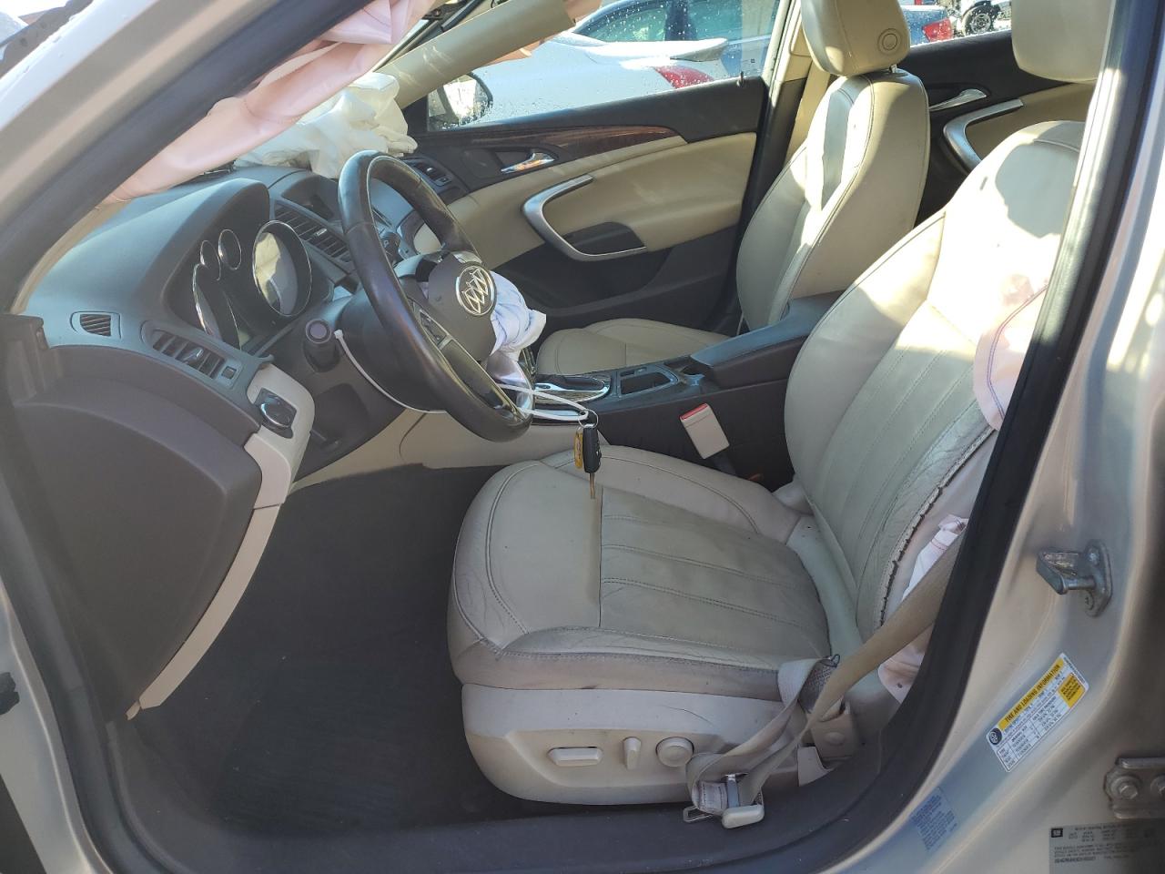 2012 Buick Regal VIN 2G4GR5EK9C9165207 Copart auction photo, front end damage thumbnail 7