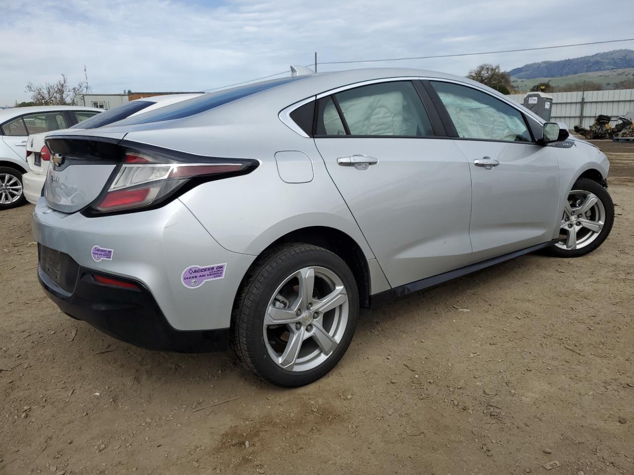 2019 Chevrolet Volt VIN 1G1RC6S54KU128580 Copart auction photo, front end / side damage thumbnail 3