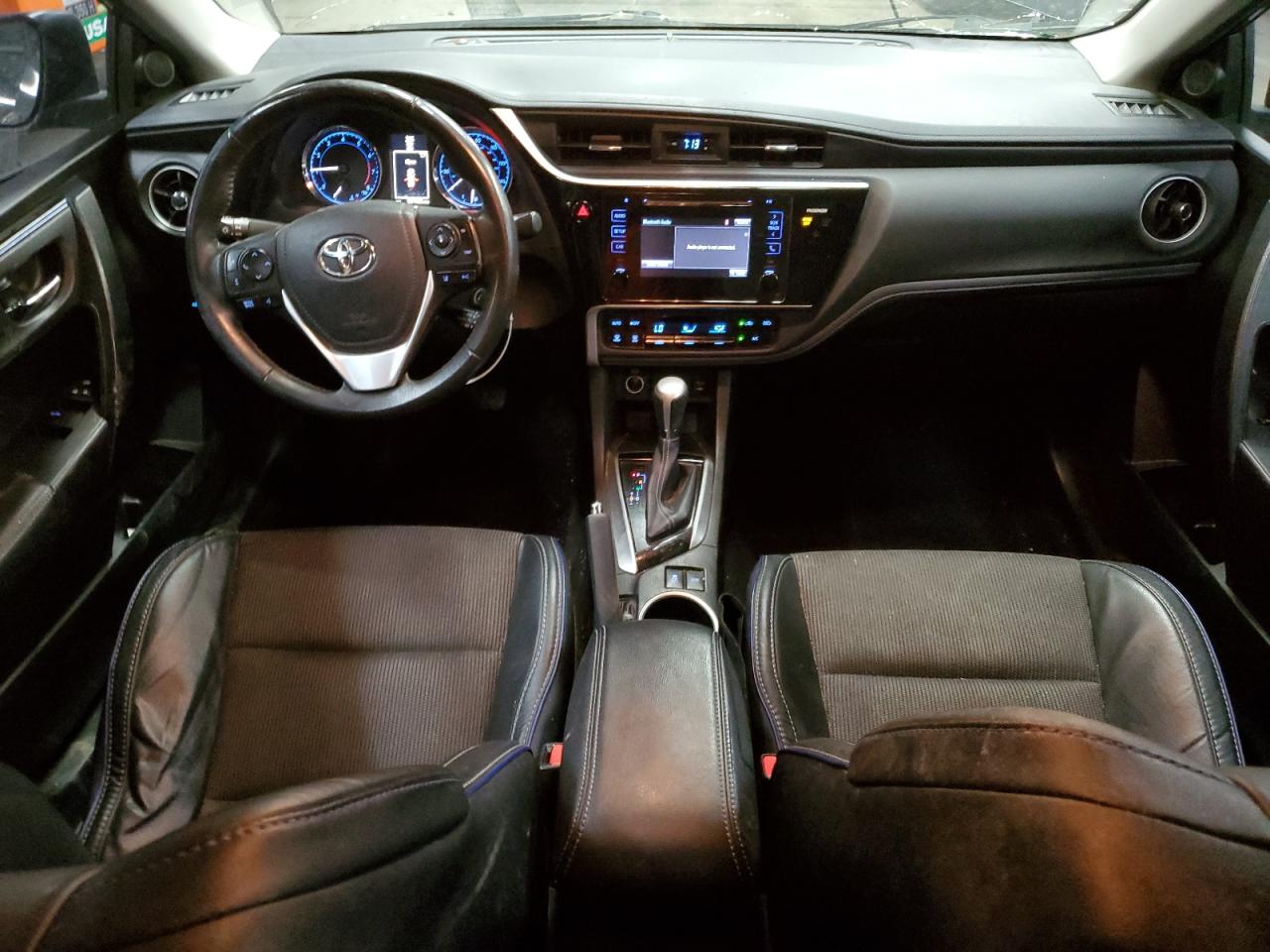 2017 Toyota Corolla VIN 5YFBURHE5HP689553 Copart auction photo, all over damage thumbnail 8