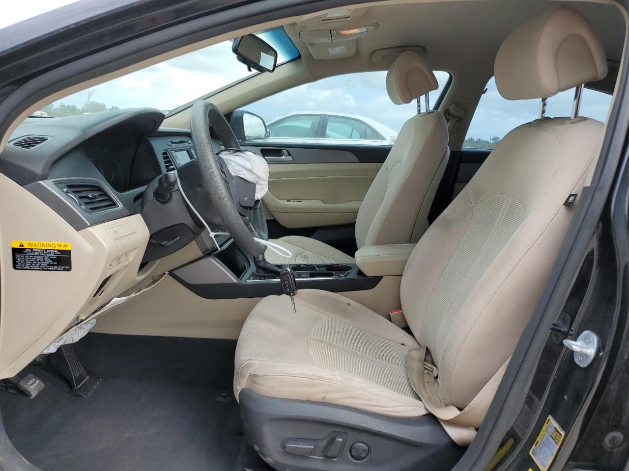 2015 Hyundai Sonata VIN 5NPE24AF1FH215974 Copart auction photo, front end / minor dent/scratches damage thumbnail 7