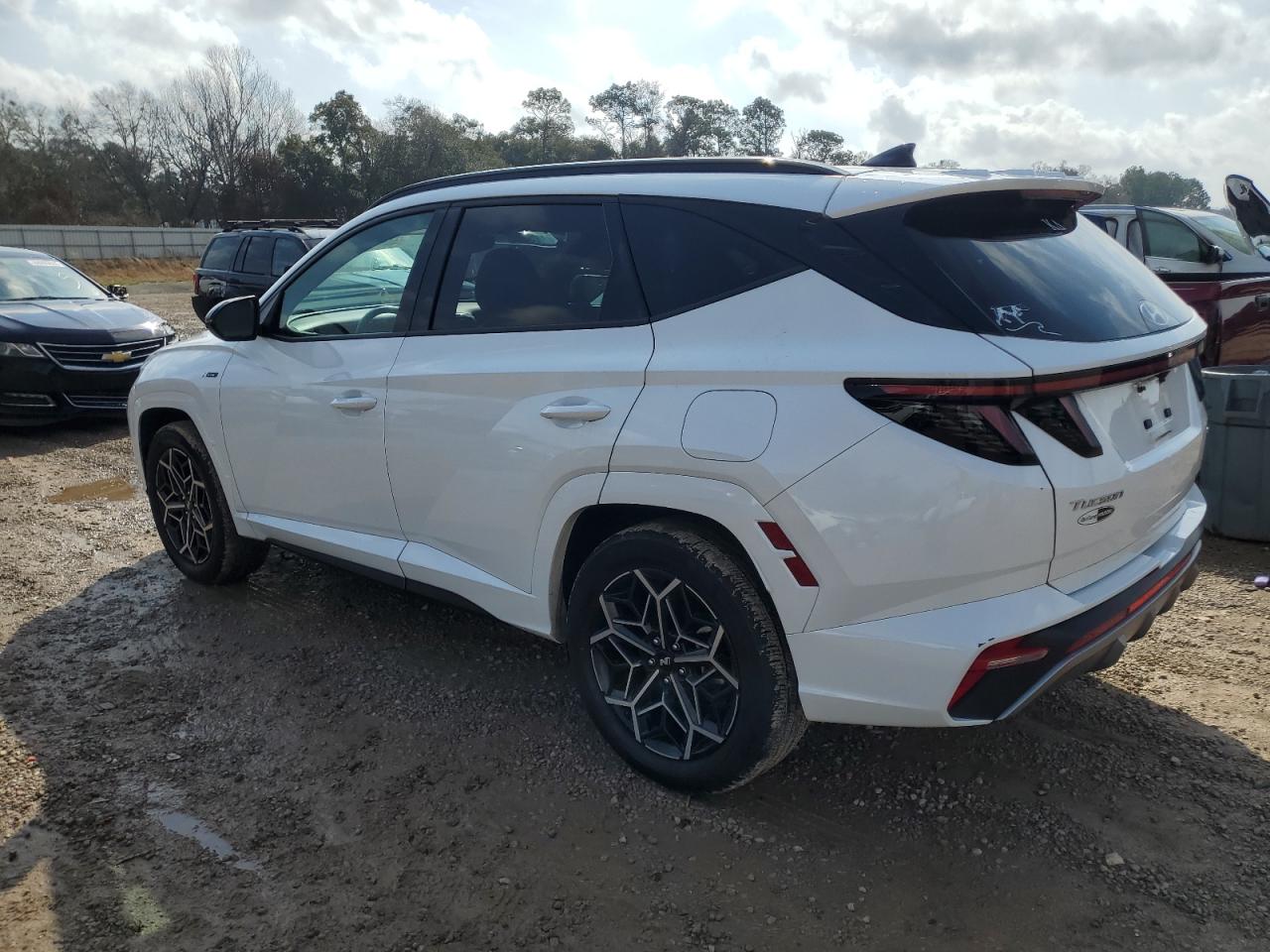 2023 Hyundai Tucson VIN KM8JFCAE0PU230358 Copart auction photo, rear end damage thumbnail 2