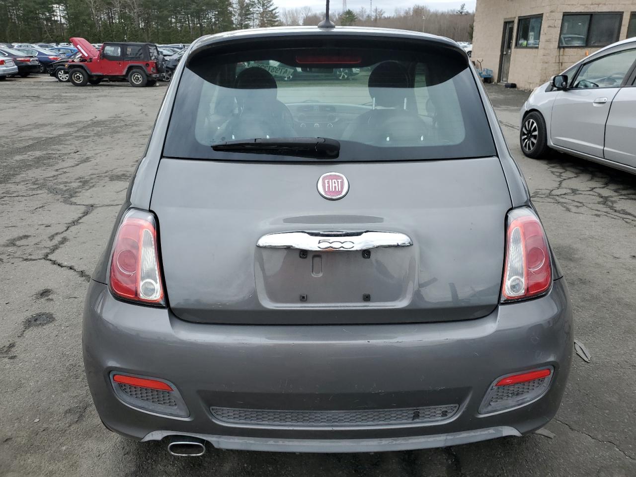 2013 Fiat 500 VIN 3C3CFFBR2DT746344 Copart auction photo, mechanical / minor dent/scratches damage thumbnail 6