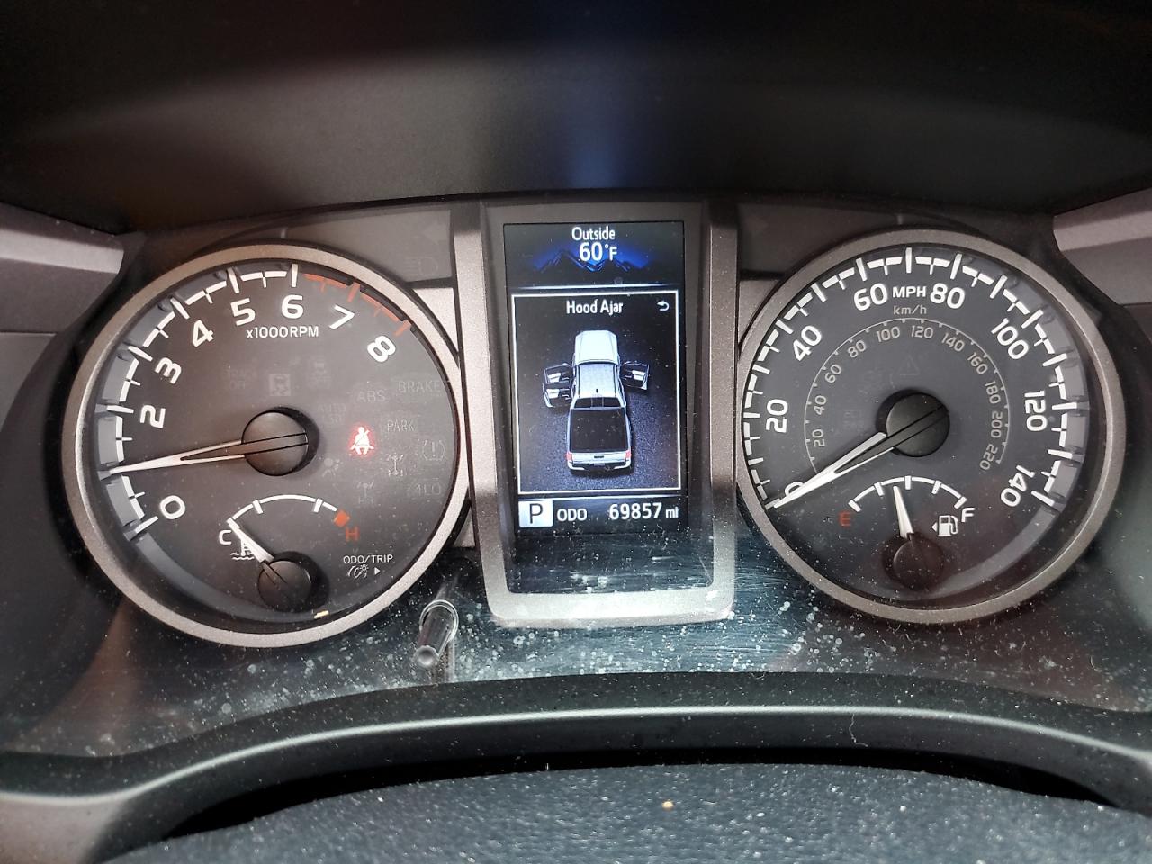 2017 Toyota Tacoma VIN 3TMAZ5CN1HM046833 Copart auction photo, rear end damage thumbnail 9