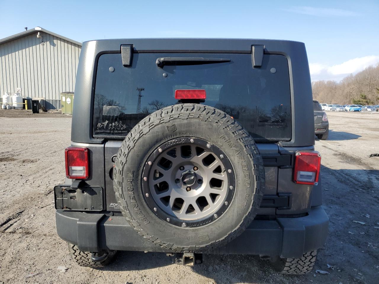 2017 Jeep Wrangler VIN 1C4BJWDG0HL731831 Copart auction photo, front end damage thumbnail 6