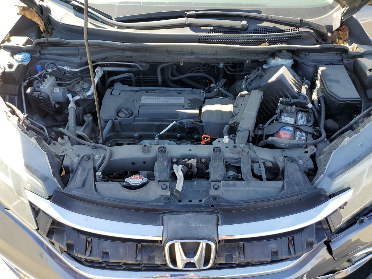 2015 Honda CR-V VIN 2HKRM4H55FH681982 Copart auction photo, front end / side damage thumbnail 13