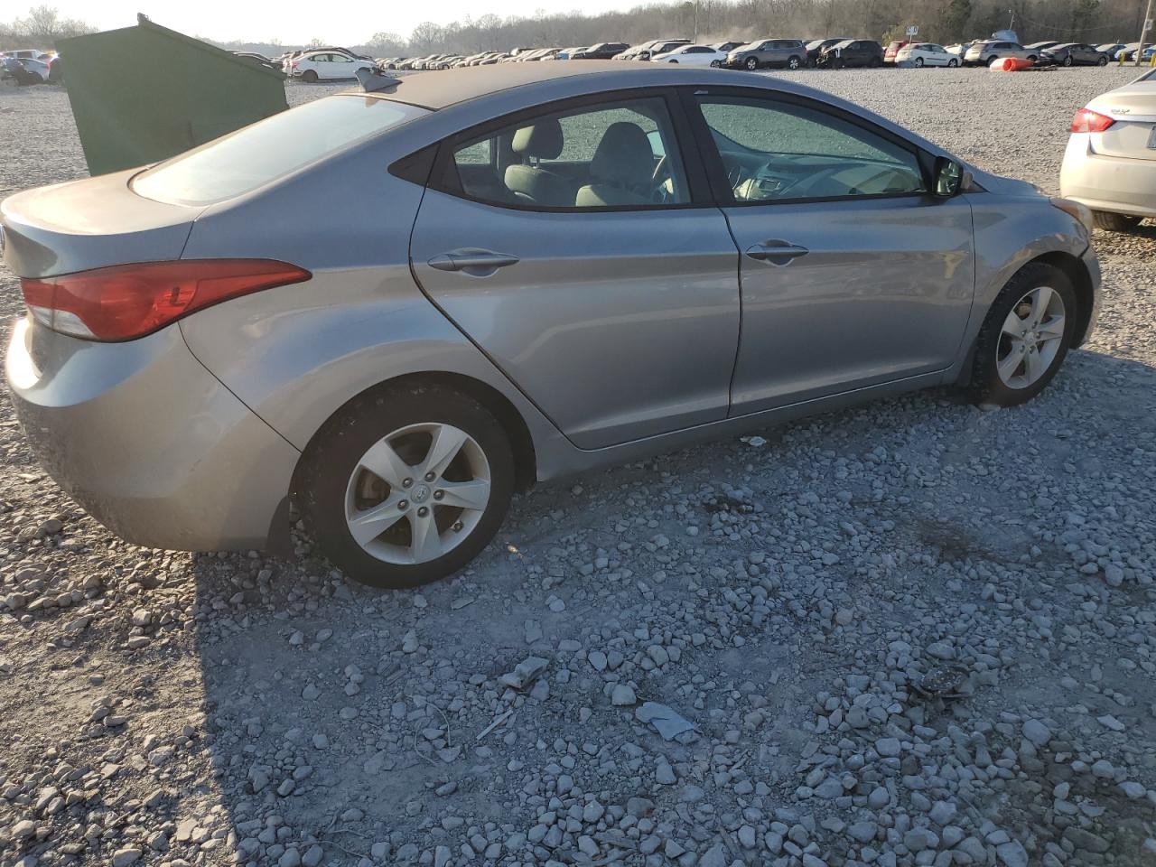 2013 Hyundai Elantra VIN KMHDH4AE2DU897568 Copart auction photo, front end damage thumbnail 3