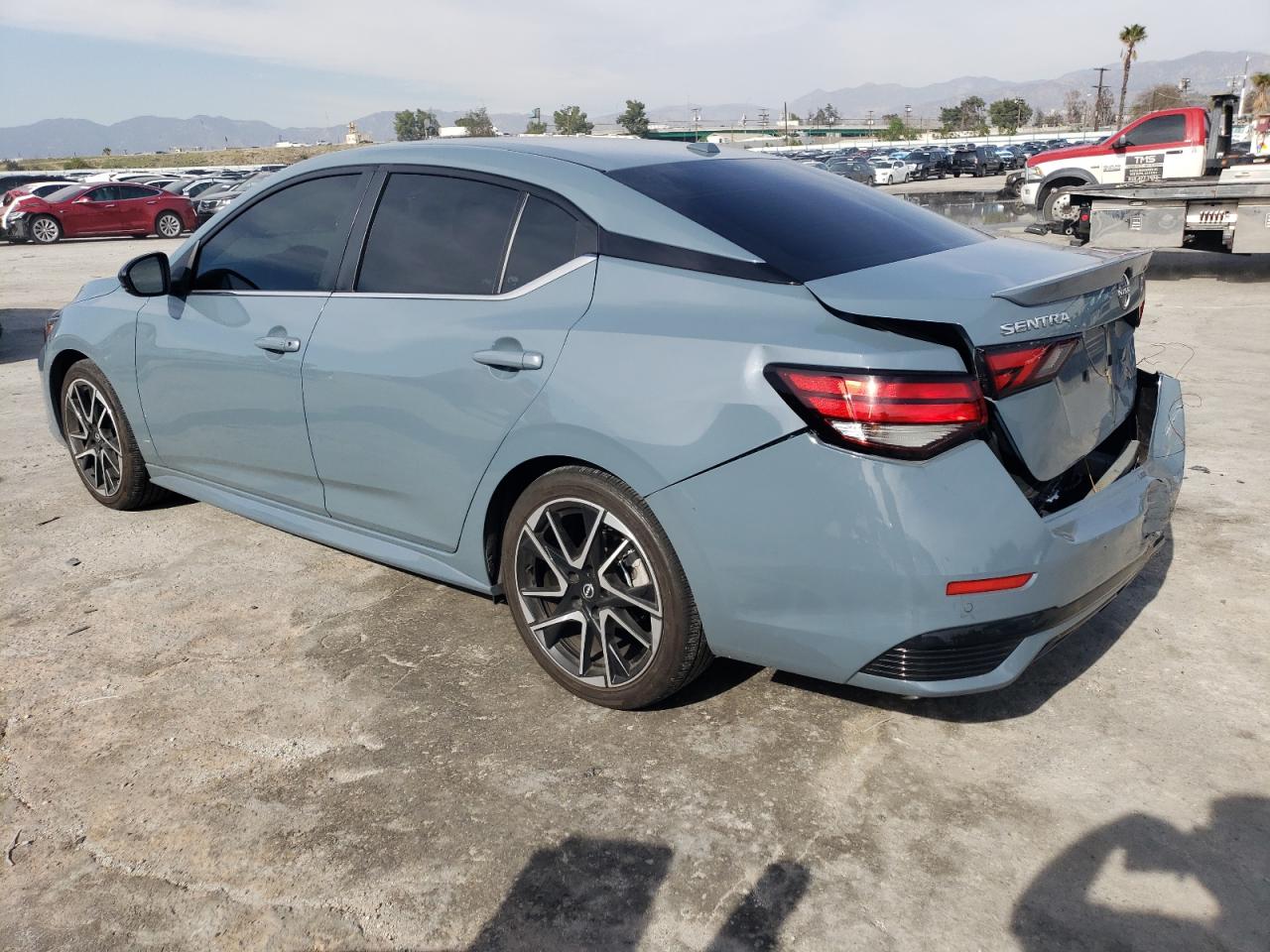 2024 Nissan Sentra VIN 3N1AB8DV2RY298723 Copart auction photo, rear end damage thumbnail 2