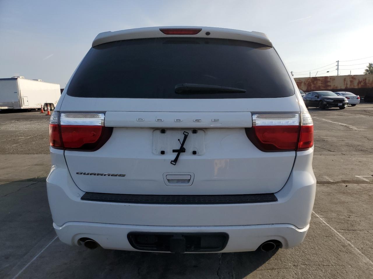2013 Dodge Durango VIN 1C4RDHAG2DC694989 Copart auction photo, front end / side damage thumbnail 6