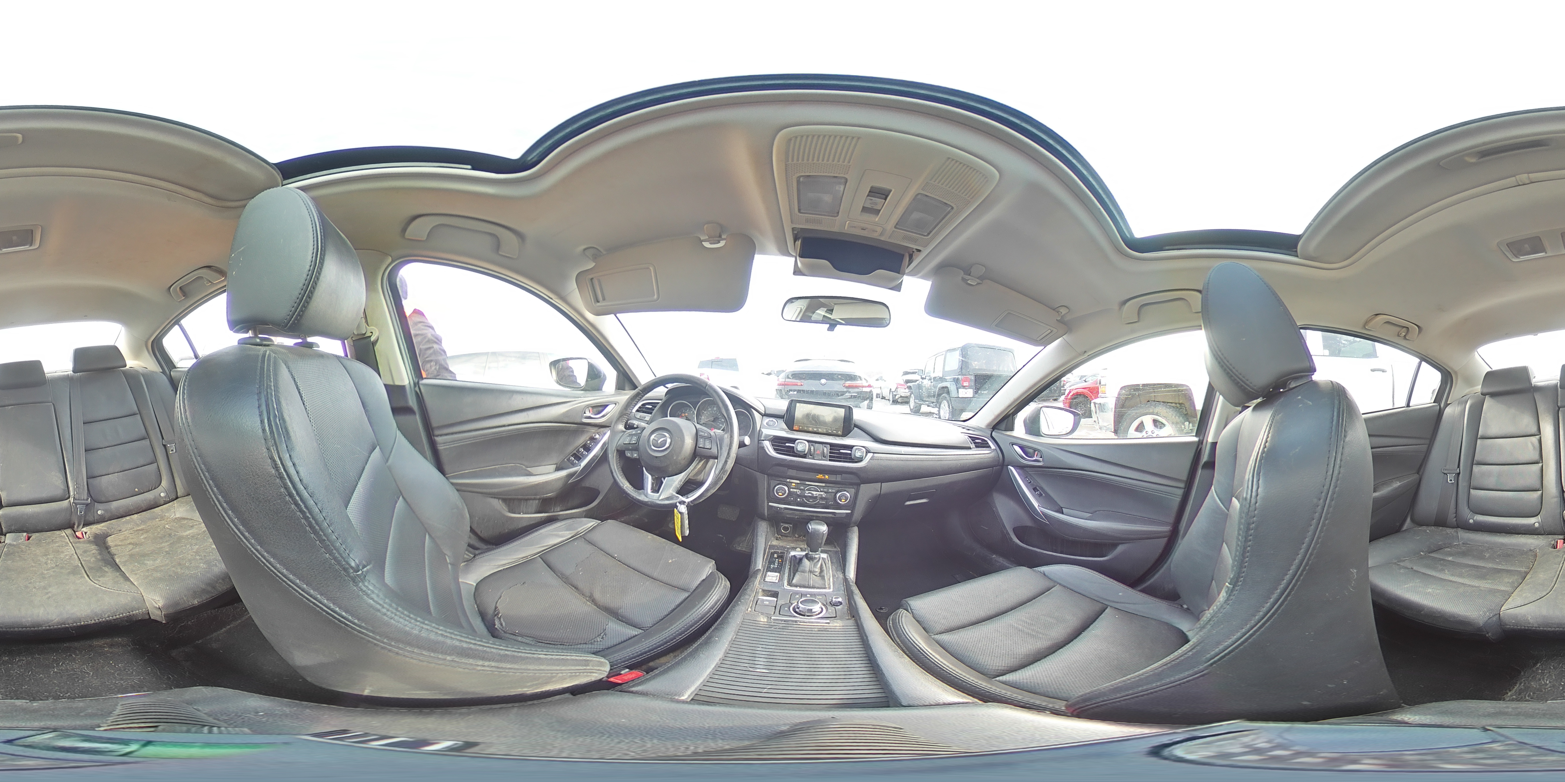2016 Mazda 6 VIN JM1GJ1V59G1421743 Copart auction photo, front end damage thumbnail 14