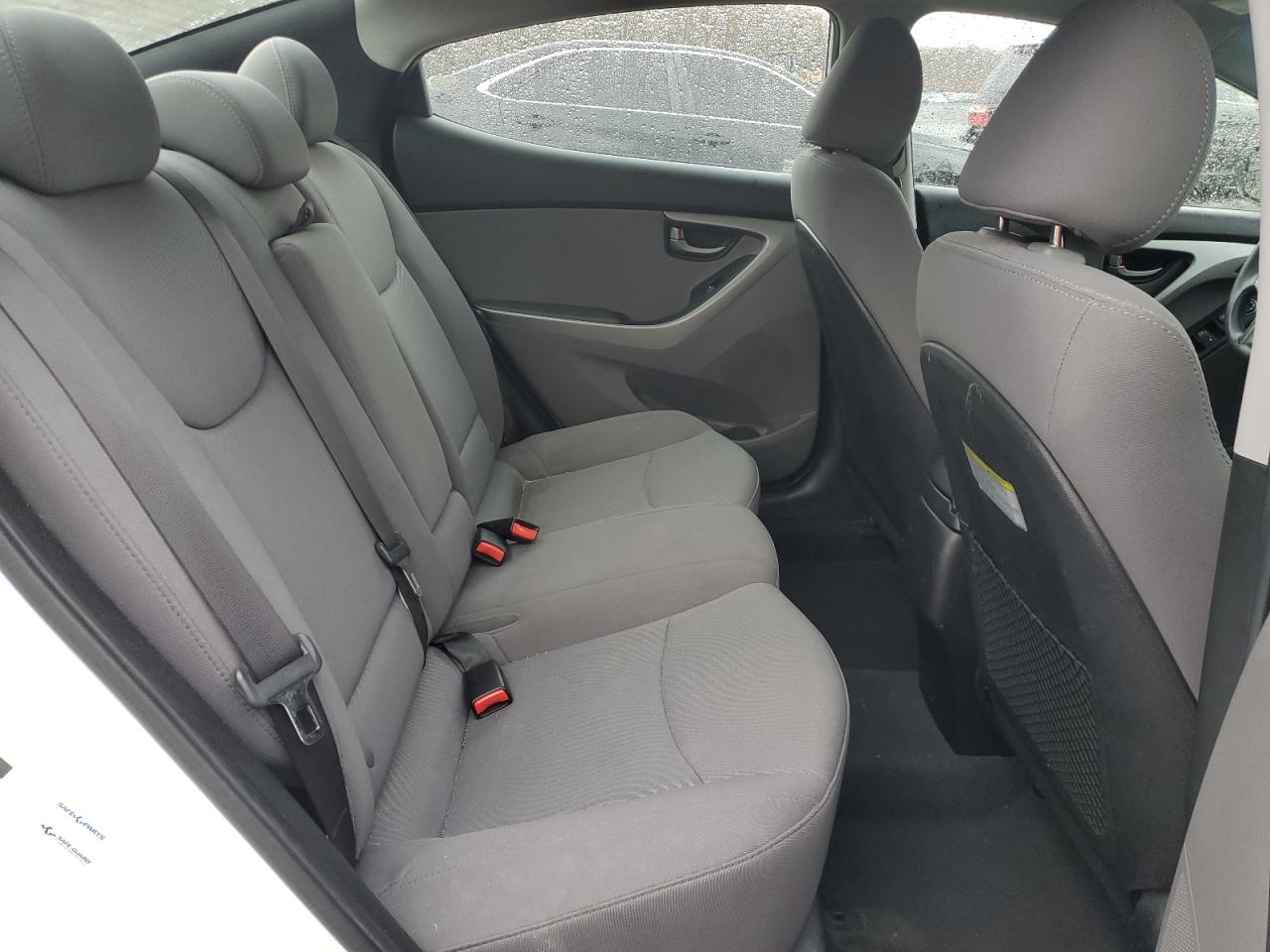 2014 Hyundai Elantra VIN 5NPDH4AE3EH476149 Copart auction photo, side / front end damage thumbnail 10