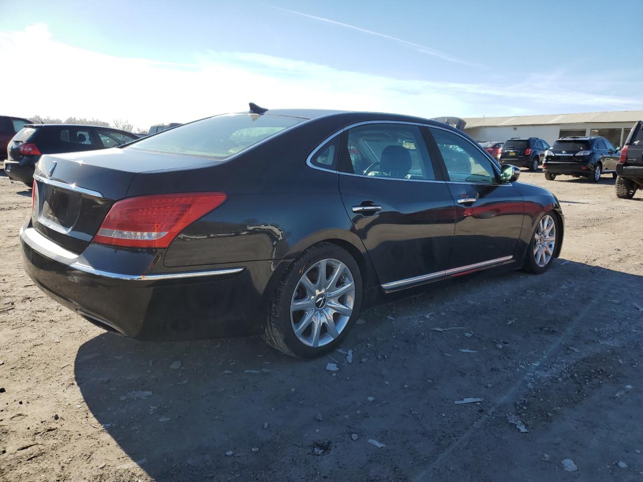 2012 Hyundai Equus VIN KMHGH4JH4CU051383 Copart auction photo, front end damage thumbnail 3